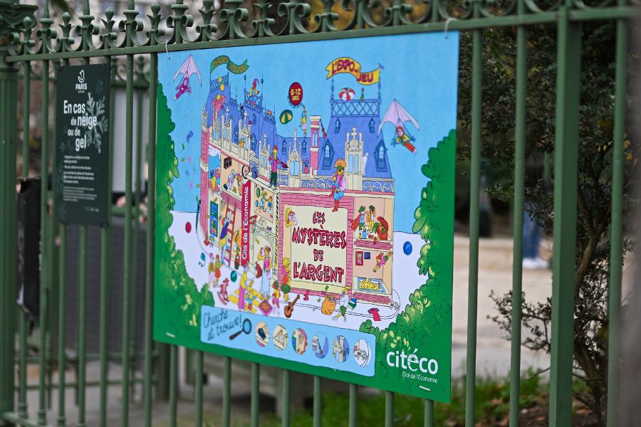 Les Mystères de l’Argent… au Square des Batignolles !