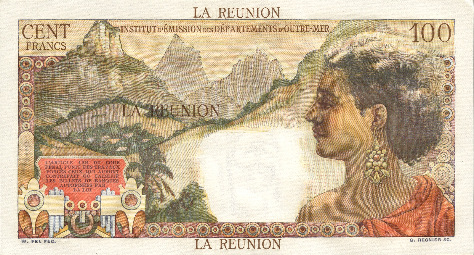 100 francs « La Bourdonnais »