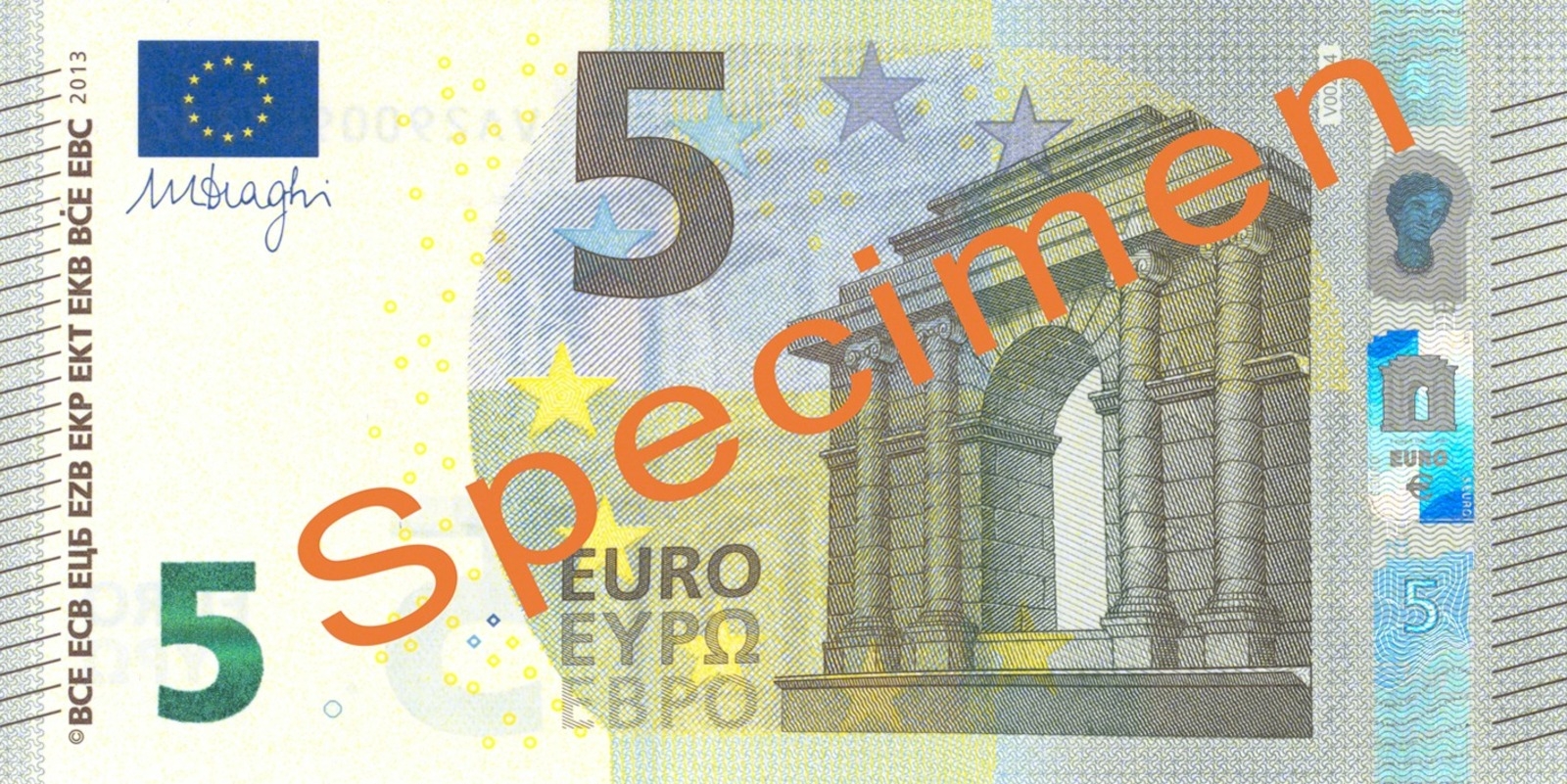 5 euros série « Europe »