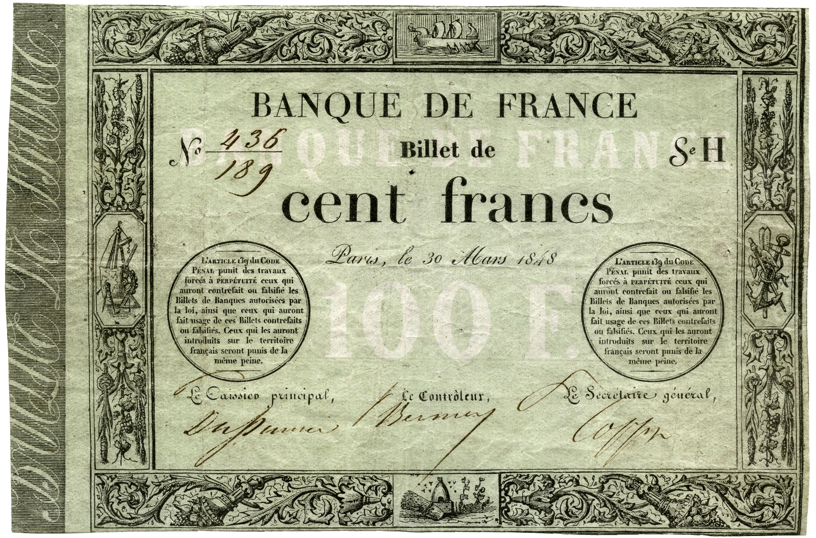 100 francs