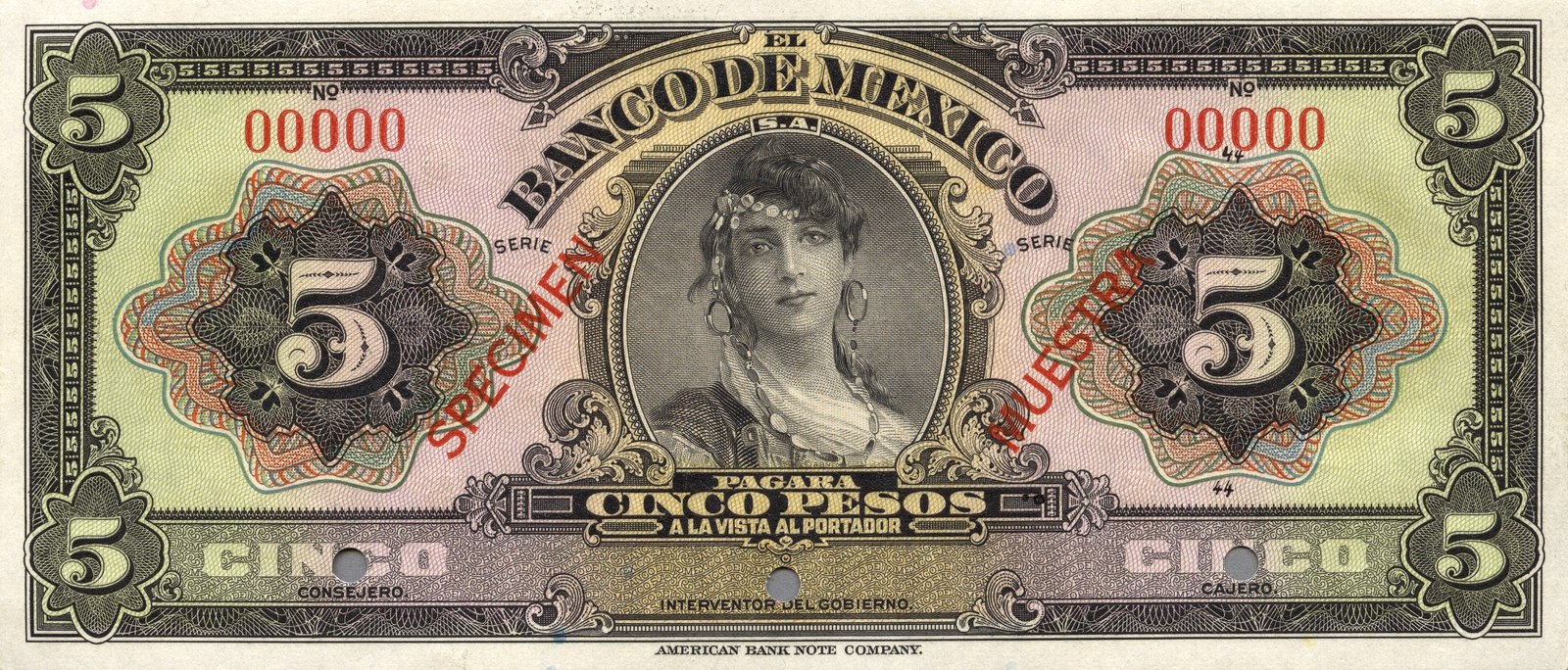 5 pesos