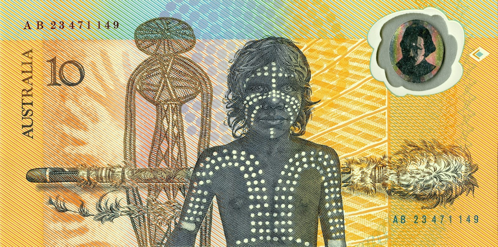 10 dollars australiens « Bicentenaire du peuplement de l’Australie »