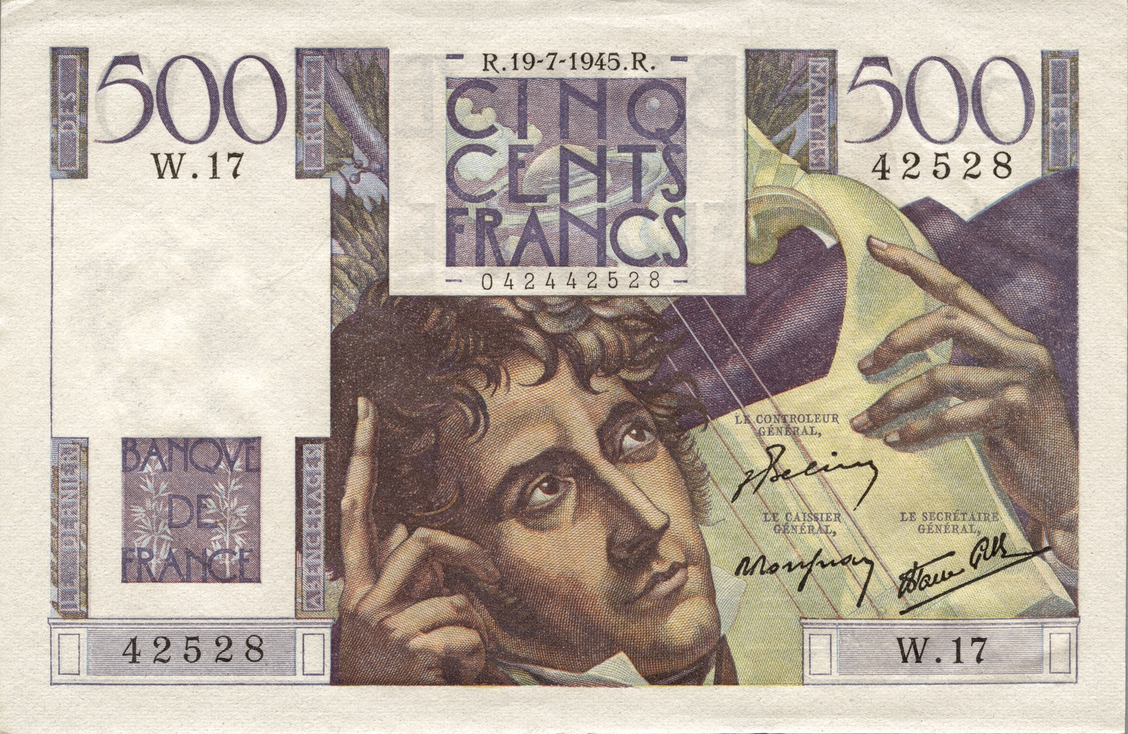 500 francs « Chateaubriand »