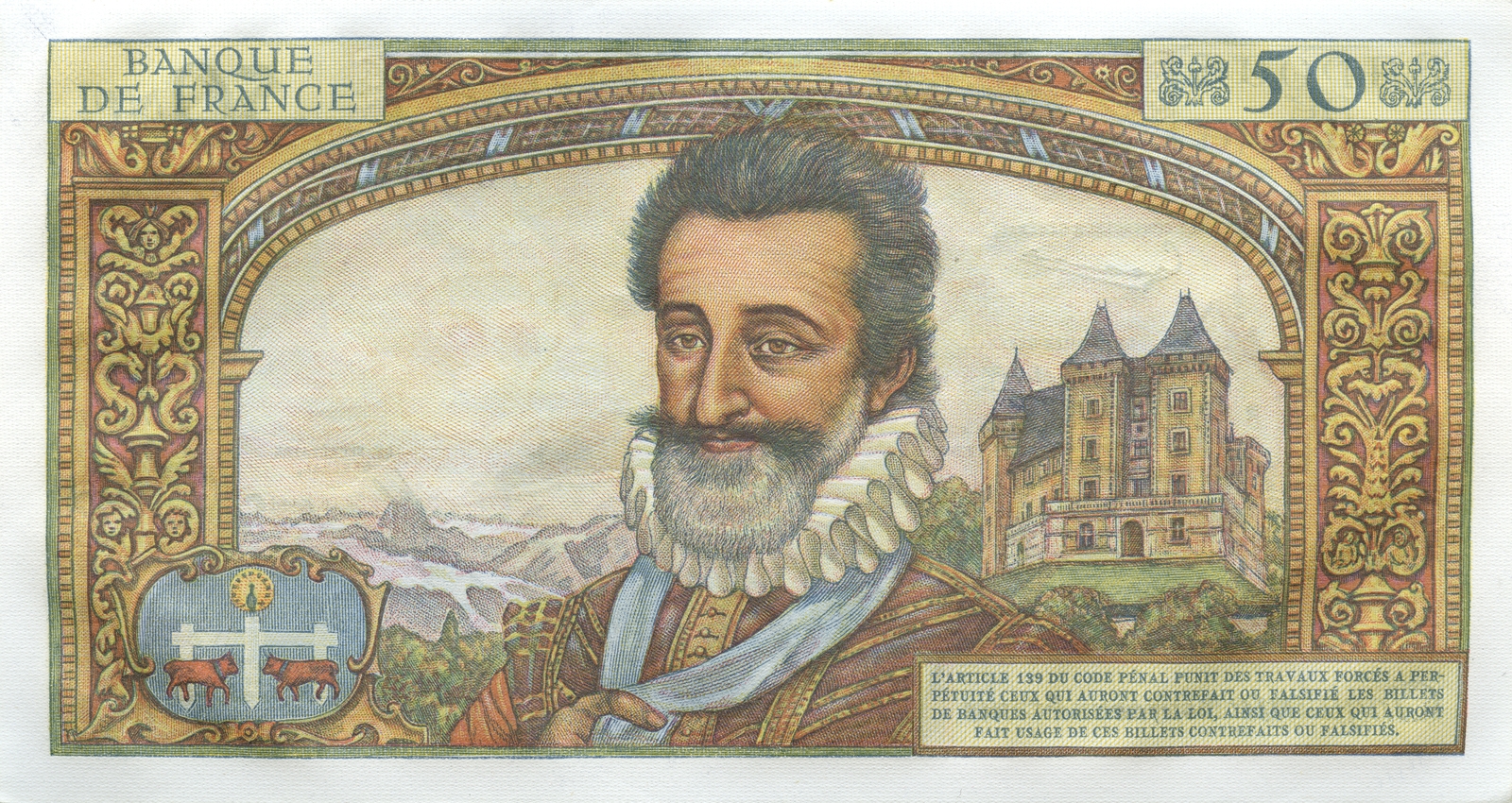 50 nouveaux francs « Henri IV »