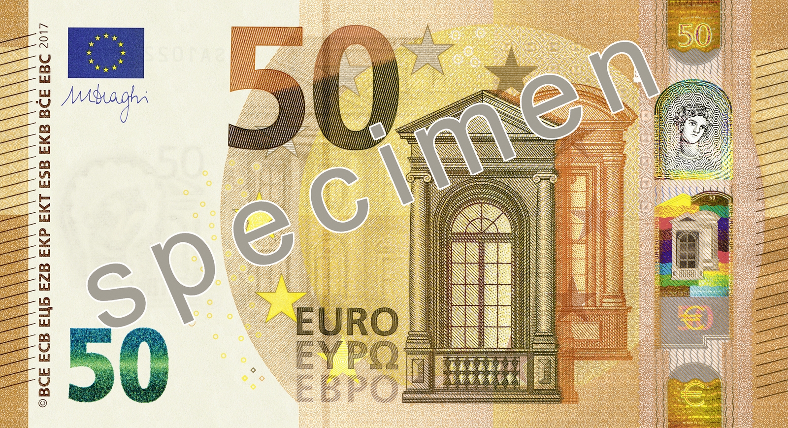 50 euros série « Europe »