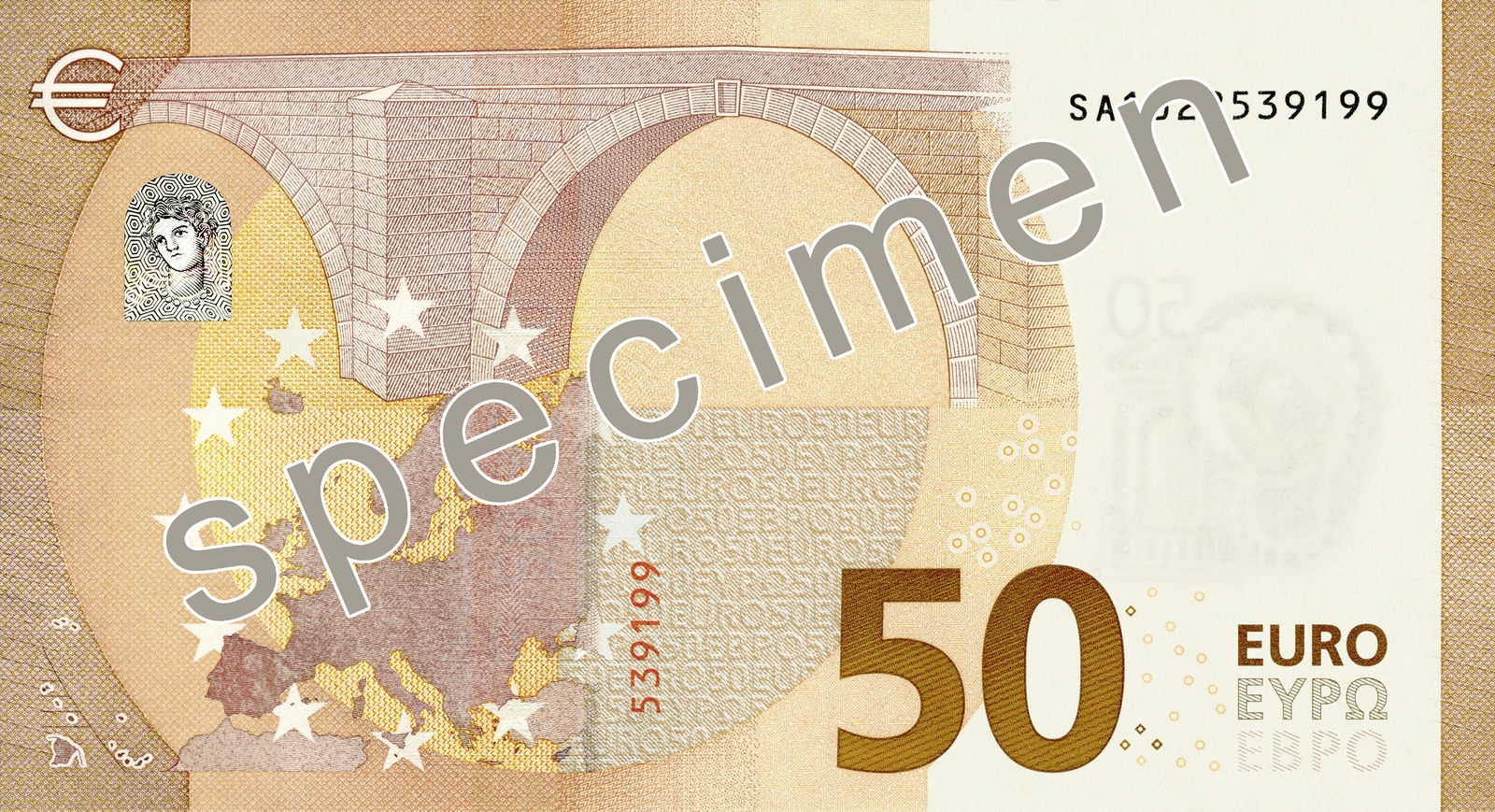 50 euros série « Europe »