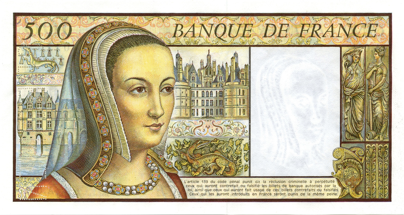 500 francs « Renaissance »