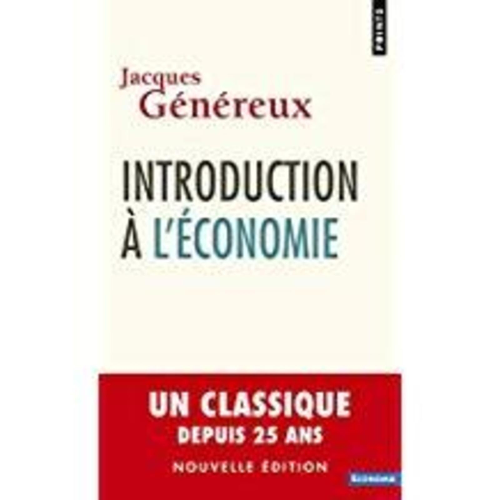 Introduction à l’économie