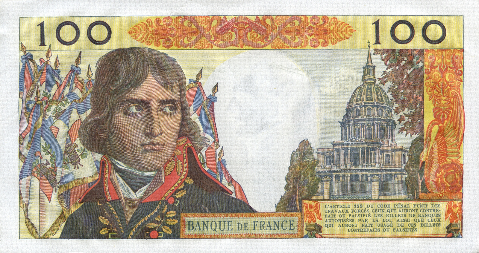 100 nouveaux francs « Bonaparte »