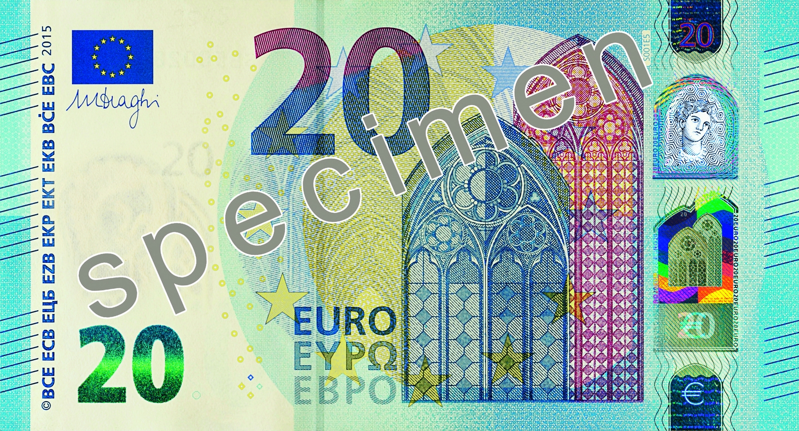 20 euros série « Europe »