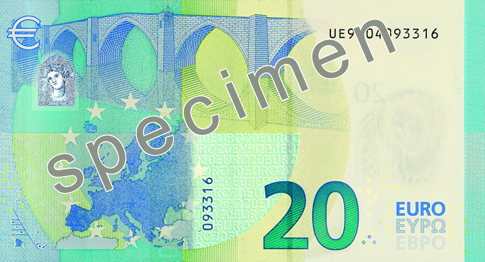 20 euros série « Europe »