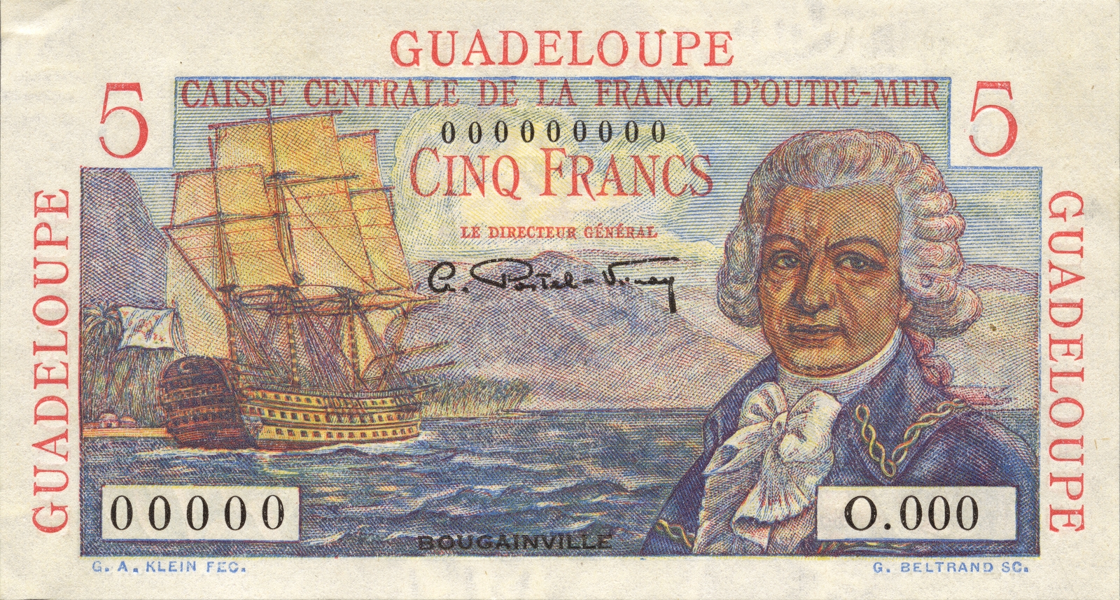 5 francs « Bougainville »