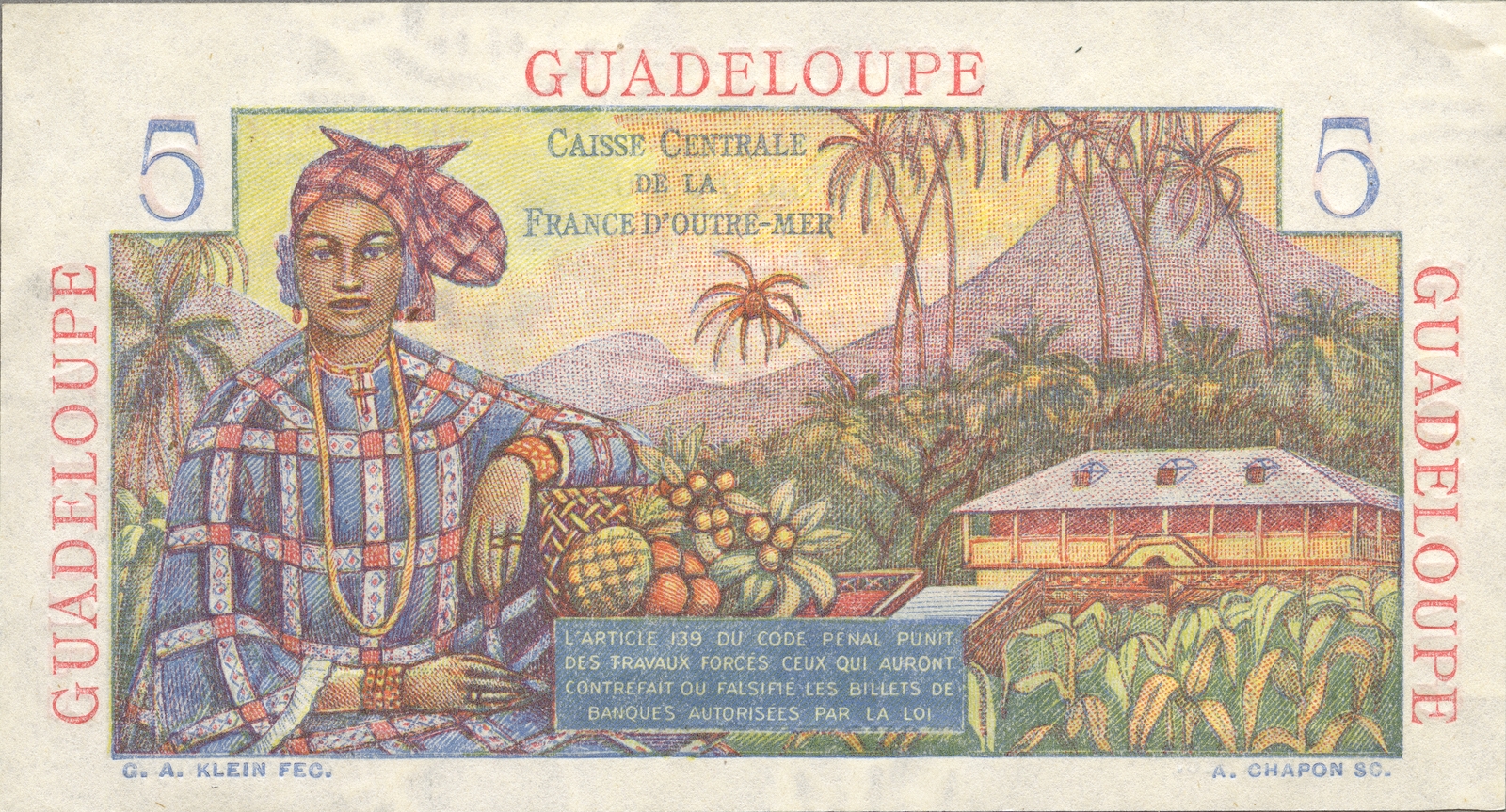 5 francs « Bougainville »