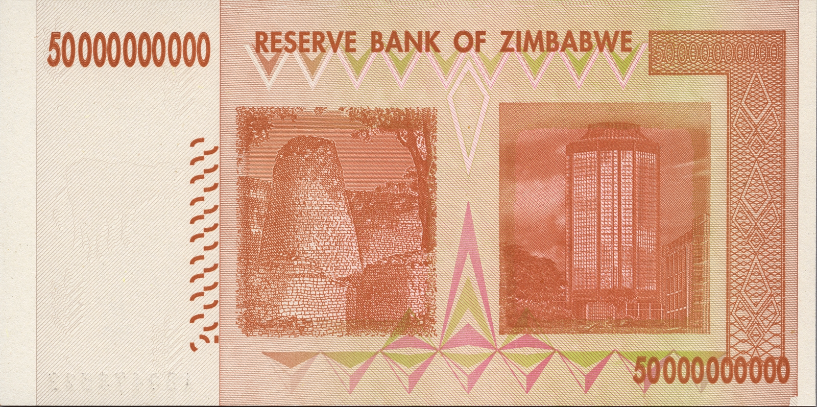 50 billions de dollars du Zimbabwe