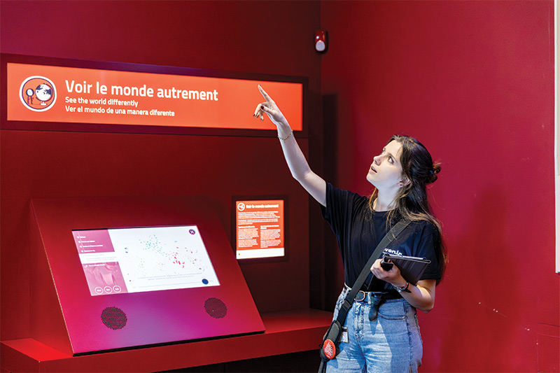 journée type à Citéco - une médiatrice