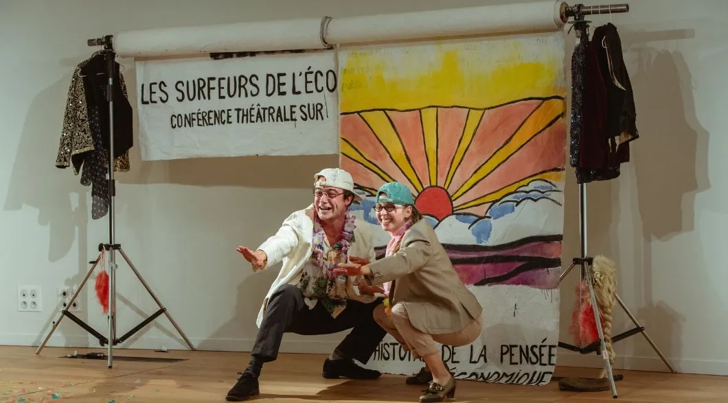 Spectacle « Les Surfeurs de l’économie, histoire de la pensée économique »