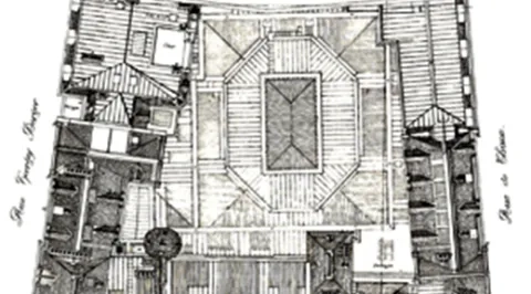 Hôtel Gaillard - Plan toiture